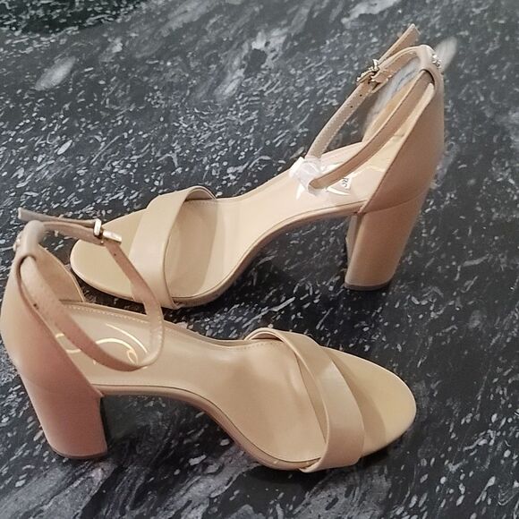 BRAND NEW SAM EDELMAN BLOCK HEEL OPEN-TOE PLATFORM SANDAL - Picture 8 of 16